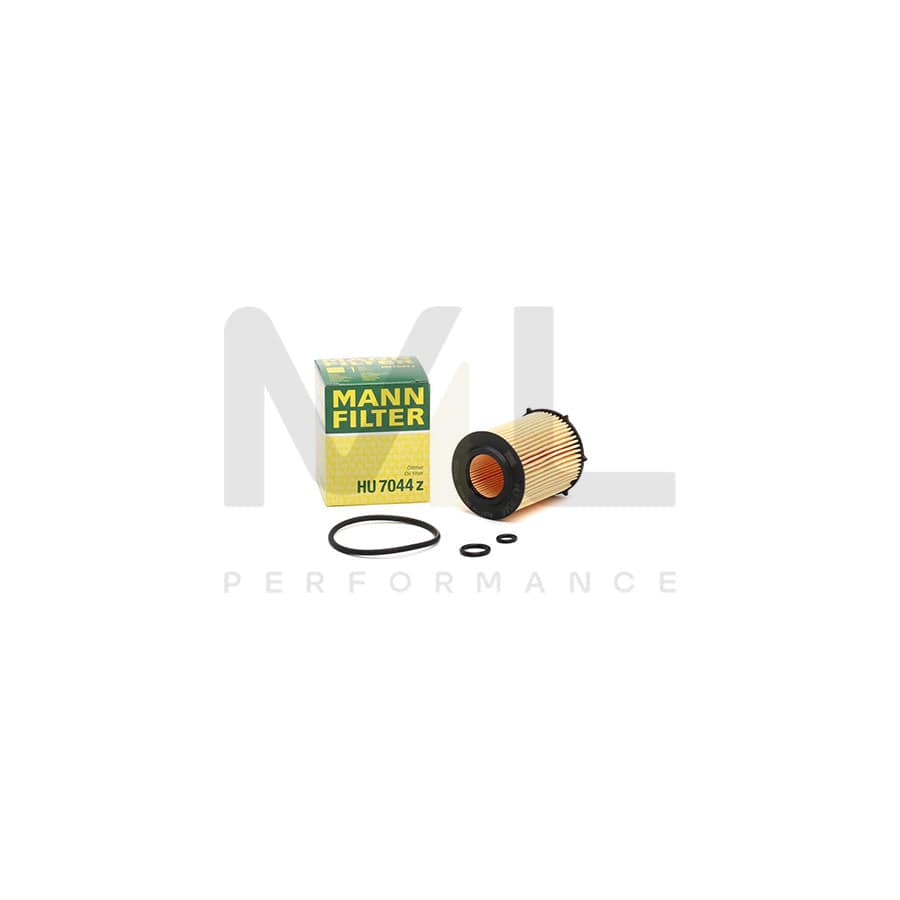 MANN-FILTER HU 7044 z Oil Filter with seal, Filter Insert