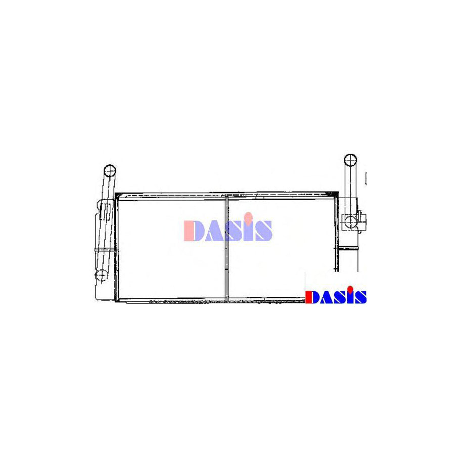 AKS Dasis 269030T Heater Matrix