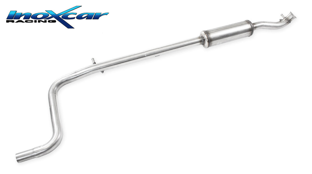 InoXcar TC208S.05 PEUGEOT 208 MK2 1.2 (75cv) Central Pipe With Silencer