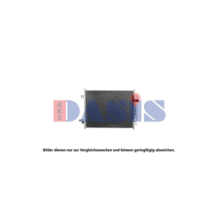 AKS Dasis 072066N Air Conditioning Condenser for Nissan Note II Hatchback (E12)