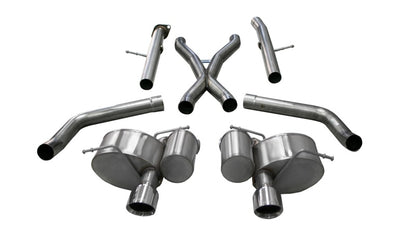 CORSA Performance Corsa 2012-2021 Jeep Grand Cherokee SRT 2.75in Dual Rear Xtreme Cat-Back Exhaust
