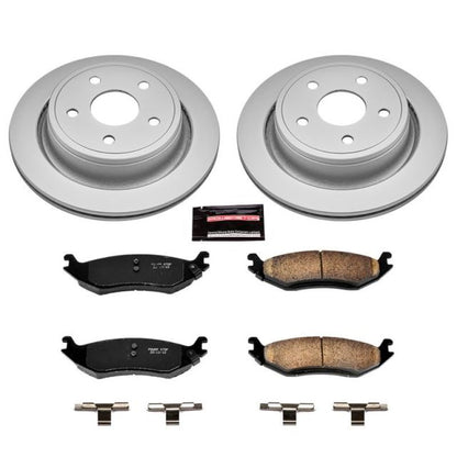 PowerStop Power Stop 07-09 Chrysler Aspen Rear Z17 Evolution Geomet Coated Brake Kit