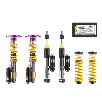 KW 397202EQ Coilover suspension V4 Clubsport incl. top mounts <br>(incl. deactivation for electronic dampers)