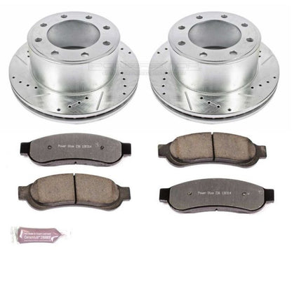 PowerStop Power Stop 10-2012 Ford F-350 Super Duty Rear Z36 Truck & Tow Brake Kit