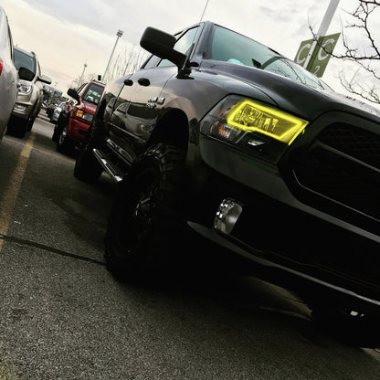 ORACLE Lighting Oracle Dodge Ram Sport 09-18 LED Headlight Halo Kit - ColorSHIFT w/ Simple Controller
