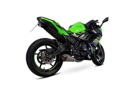 Scorpion RKA139SYSTEO Kawasaki Ninja 650 Serket Taper Full System - Titanium Sleeve | ML Performance US US