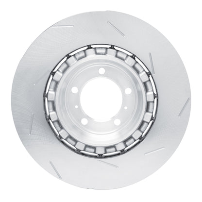 DFC 17-21 Porsche Panamera Left Rear Slotted Hi-Carbon Alloy Geomet Coated Rotor