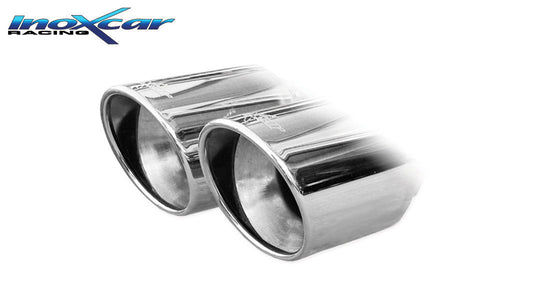 InoXcar AUA1.18.XR Audi A1 GB 40TFSI 2.0T Rear Silencer With End Pipe 2 X Diam. 70 X-Race