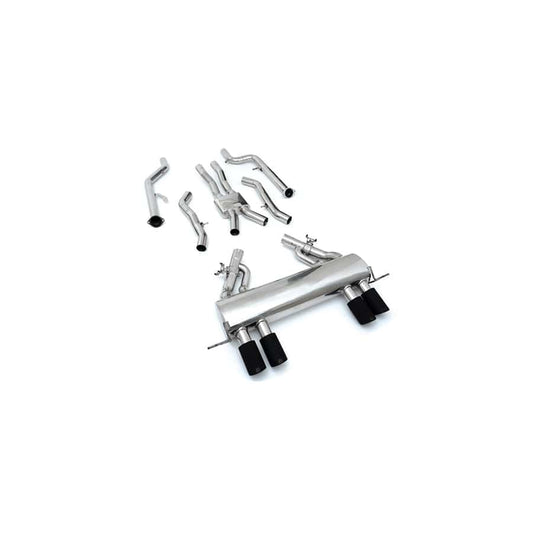 Armytrix BMG8M-QS38M Valvetronic Exhaust System BMW M3 G80 | M4 G82 2020+ with Quad Matte Black 4"