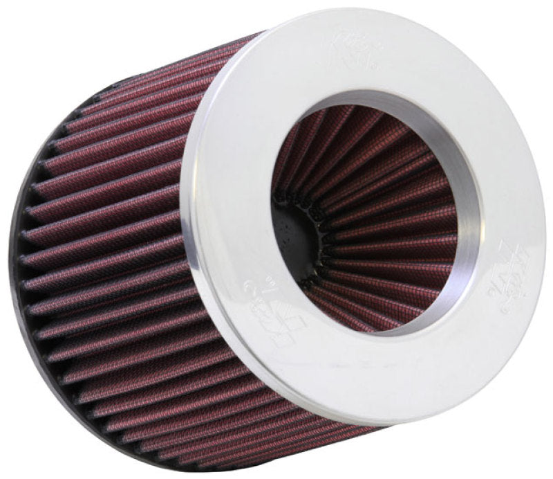 K&N Engineering K&N Universal Filter 3 inch Flange 6 inch Base 5 1/4 inch Top 5 inch Height w/ Polished Top