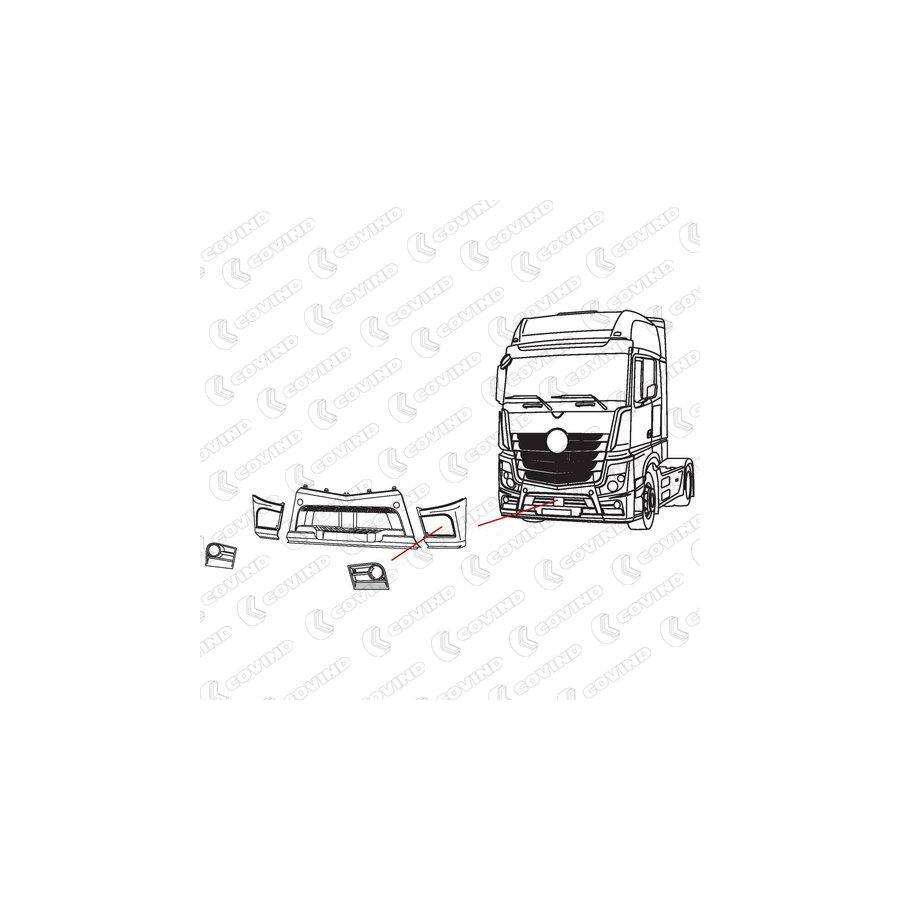 Covind 960/103 Cover, Bumper