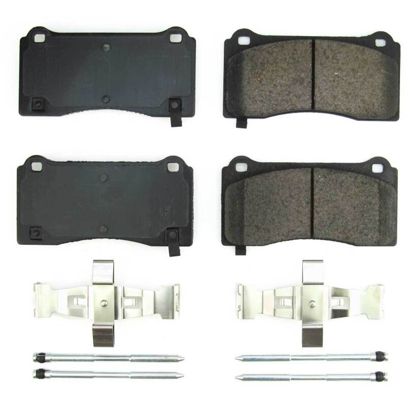 PowerStop Power Stop 17-21 Tesla Model 3 Front Z17 Evo Ceramic Brake Pads w/Hardware