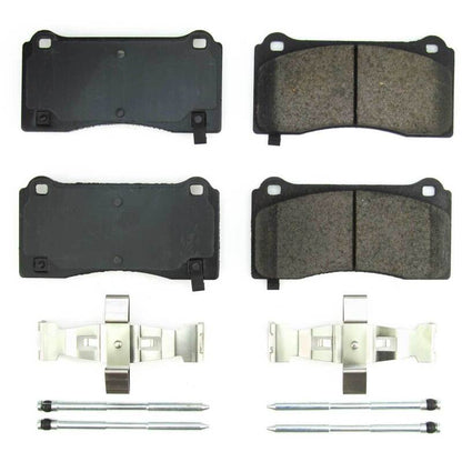 PowerStop Power Stop 17-21 Tesla Model 3 Front Z17 Evo Ceramic Brake Pads w/Hardware