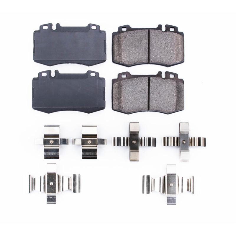 PowerStop Power Stop 02-04 Mercedes-Benz C32 AMG Front Z17 Evolution Ceramic Brake Pads w/Hardware