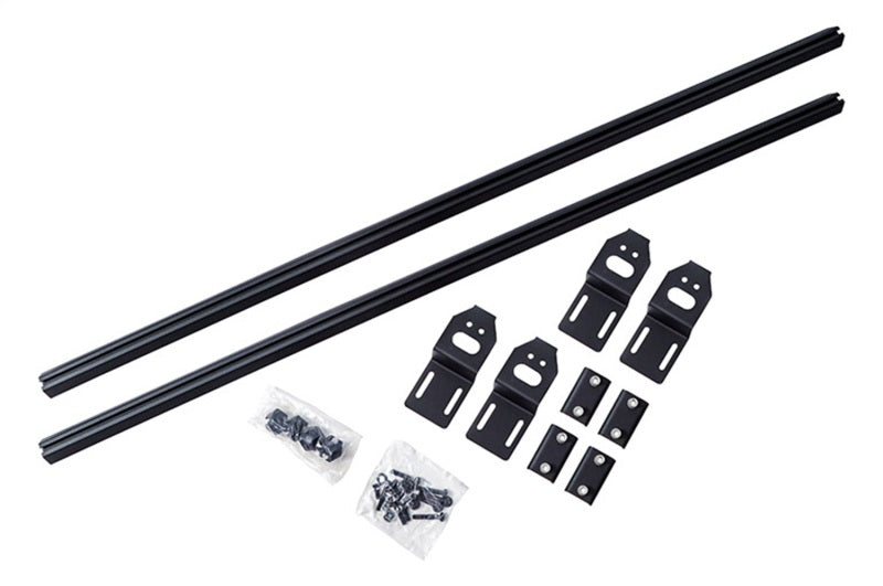 Dee Zee Universal Cargo Management Universal Hex Series Cross Rails - Txt Blk (Mid Size)