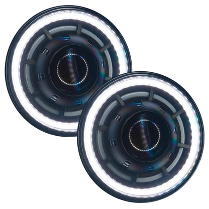 ORACLE Lighting Oracle Oculus 7in ColorSHIFT Bi-LED Projector Headlights for Jeep Wrangler JK