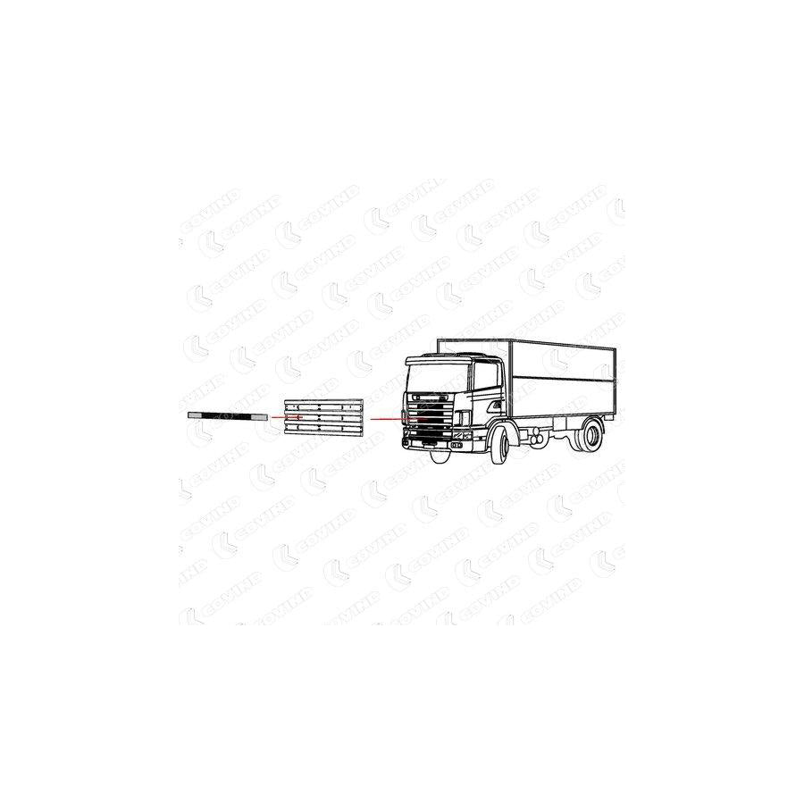 Covind 144/147 Radiator Grille