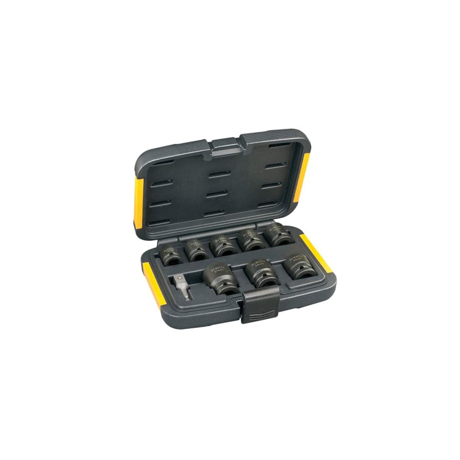 DEWALT DEWDT7507QZ DT7507 Impact Socket Set, 9 Piece