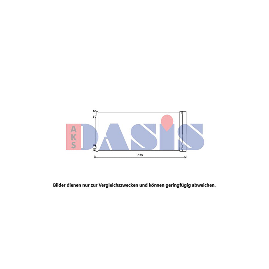 AKS Dasis 182053N Air Conditioning Condenser