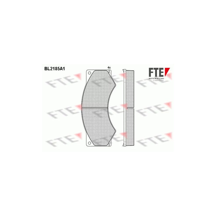 FTE Bl2185A1 Brake Pad Set