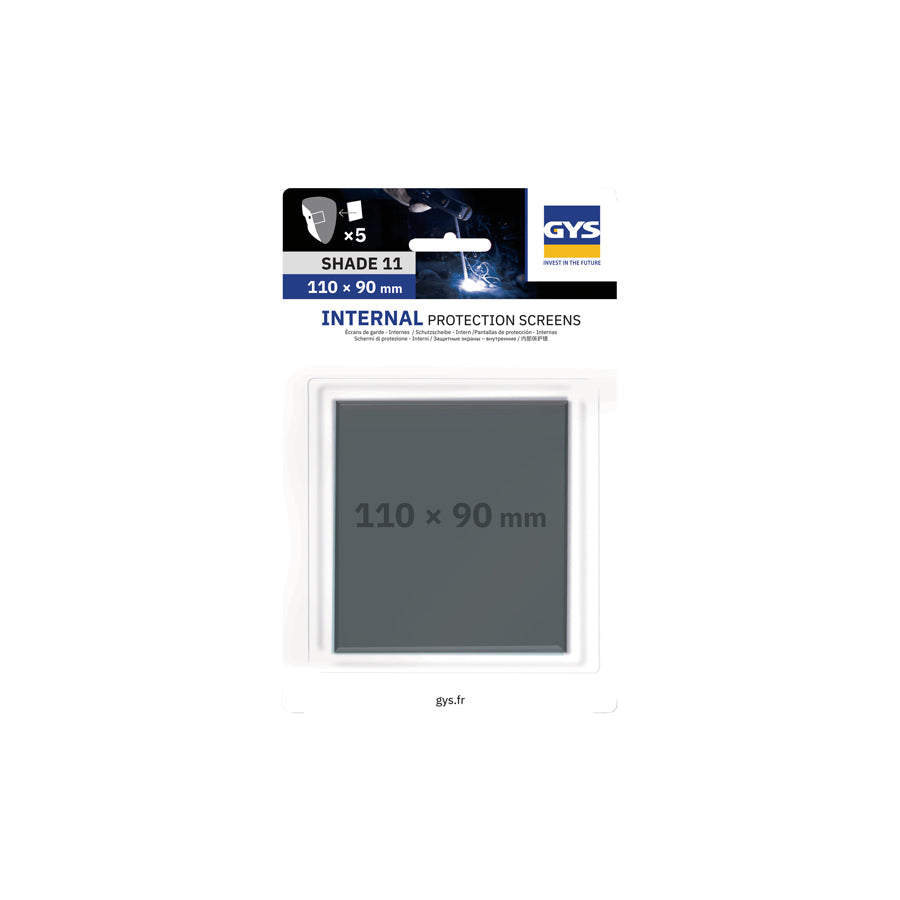 Gys 040762 5 Screens (110X90) Int. / Flip Flap Welding Accessories