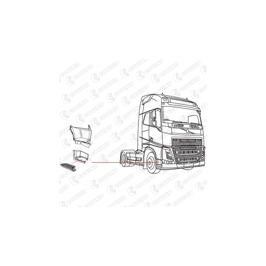 Covind 4Fh/208 Foot Board