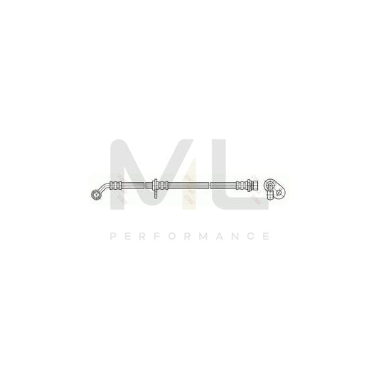 TRW PHD514 Brake Hose for HONDA Stream I (RN) 575mm, M10x1 | ML Performance Car Parts