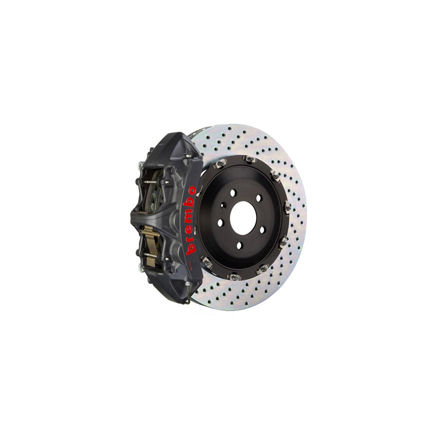 Brembo 1N1.9068AS Porsche 991 Front GT-S 6-Pistons Drilled 2-Piece Big Brake Kit 380x34mm | ML Performance US Car Parts