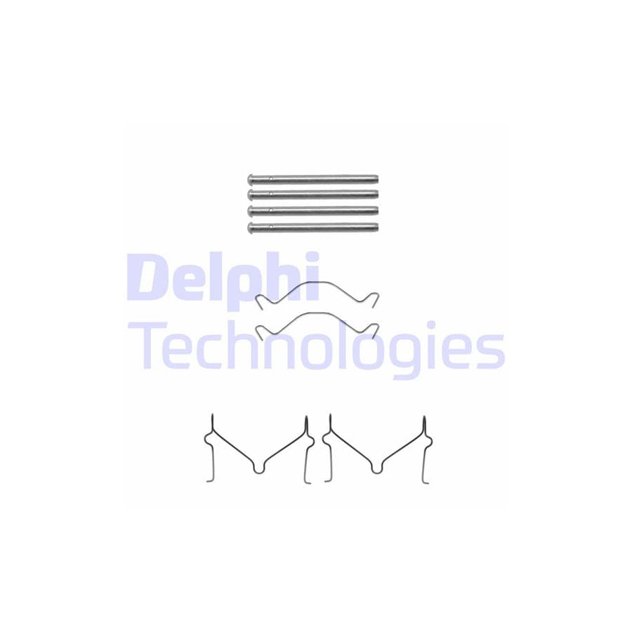 Delphi Lx0306 Accessory Kit, Disc Brake Pads