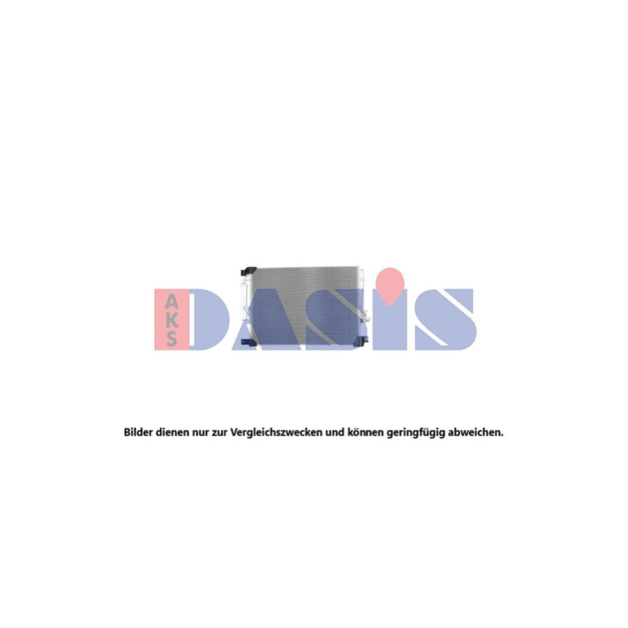 AKS Dasis 072073N Air Conditioning Condenser for Nissan Navara