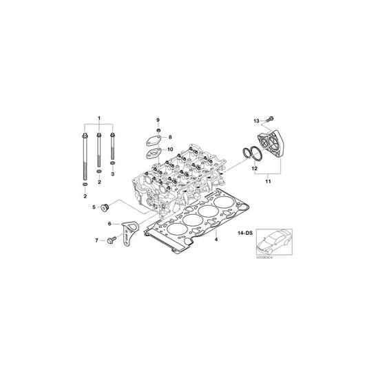 Genuine BMW 11120391679 E81 E90 Gasket Set Cylinder Head Asbestos Free (Inc. 316i, 116i & 116i 1.6) | ML Performance US Car Parts