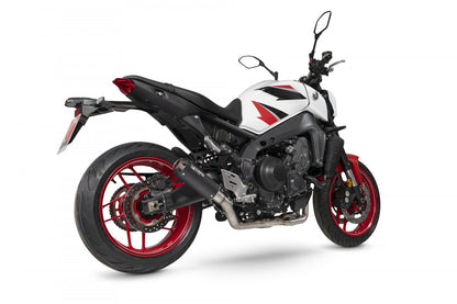 Scorpion PYA116SYSBCER Yamaha MT-09 Red Power Full System - Black Ceramic Coated Sleeve | ML Performance US US