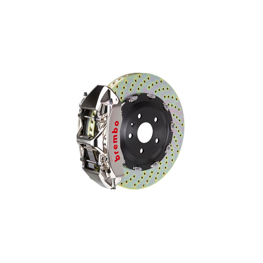 Brembo 1N1.9068AR Porsche 991 Front GT-R 6-Pistons Drilled 2-Piece Big Brake Kit 380x34mm | ML Performance US Car Parts