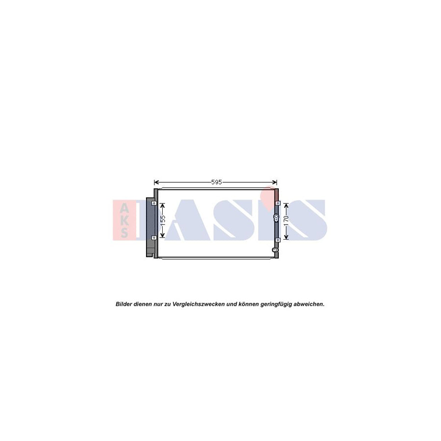 AKS Dasis 352021N Air Conditioning Condenser