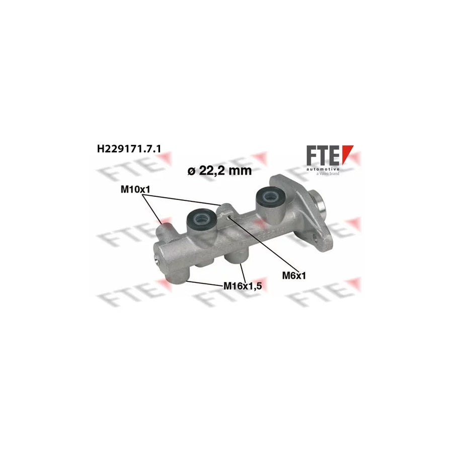 FTE H229171.7.1 Brake Master Cylinder for Hyundai Getz (Tb)