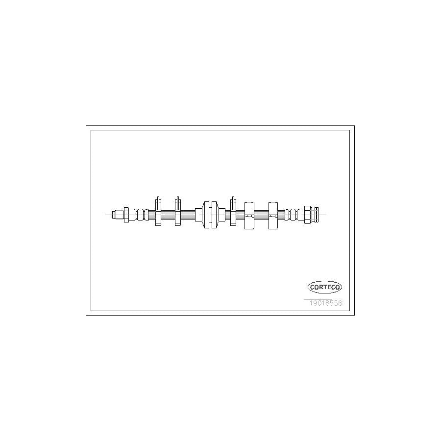 Corteco 19018558 Brake Hose