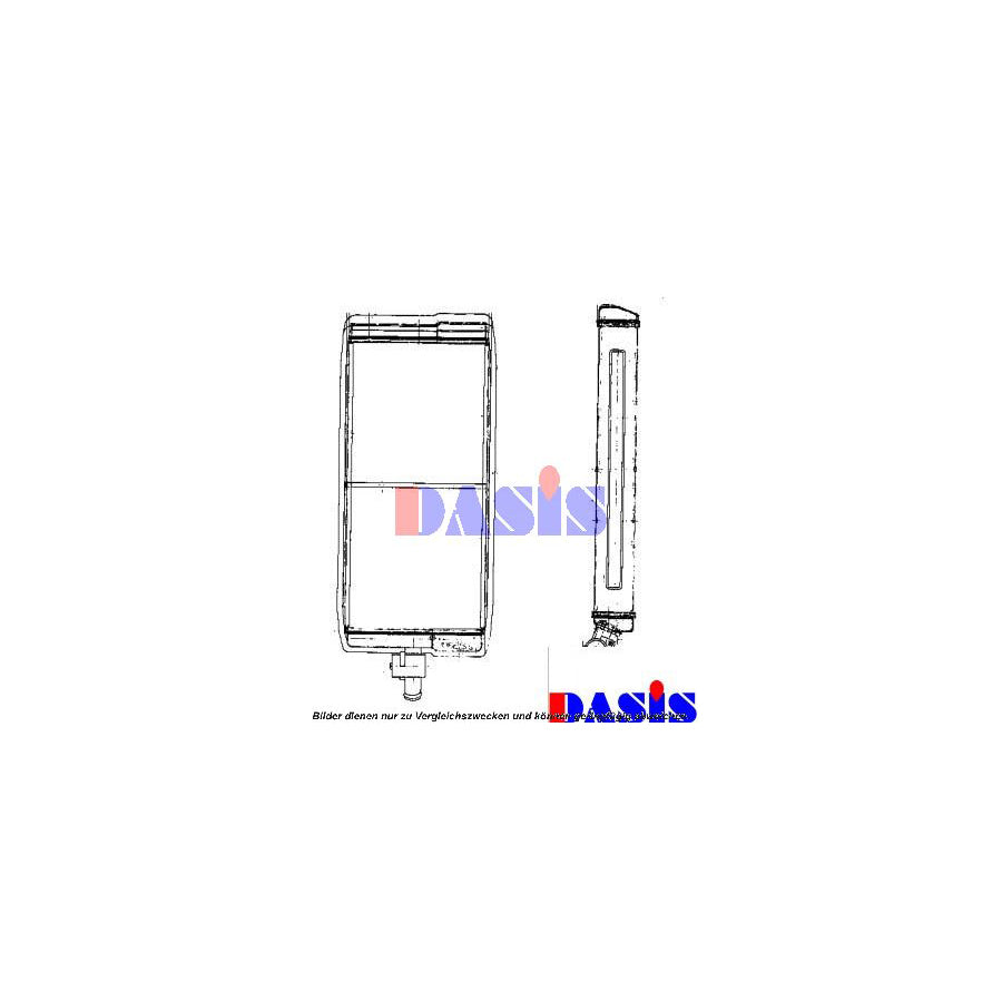 AKS Dasis 269060N Heater Matrix