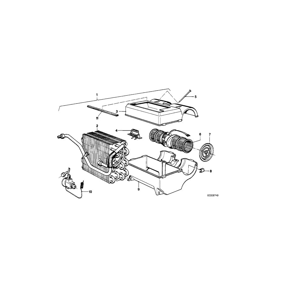 Genuine BMW 64511352023 E21 E12 Resistor (Inc. 3.3L) | ML Performance US Car Parts