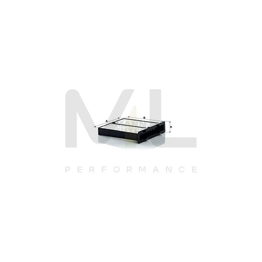 MANN-FILTER CU 21 004 Pollen filter for SUZUKI SX4 Particulate Filter
