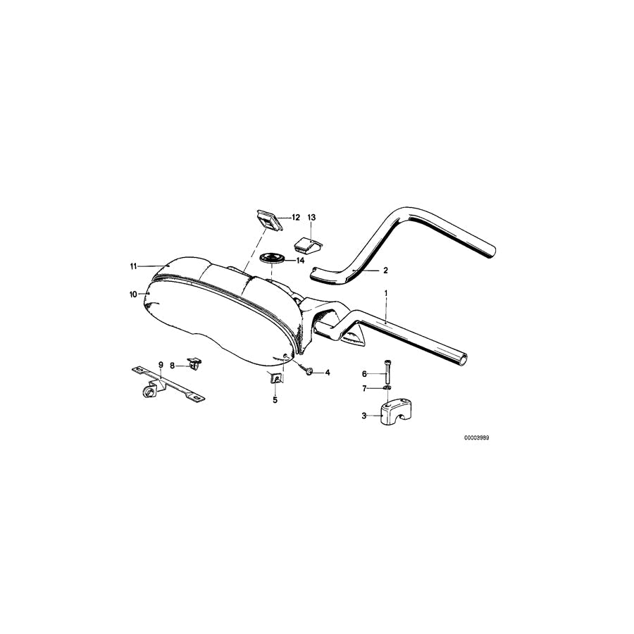 Genuine BMW 32711242932 Cap (Inc. R45/N, R45T & R 80 G/S) | ML Performance US Car Parts