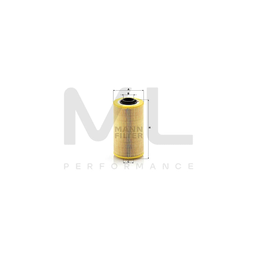 MANN-FILTER HU 938/1 x Oil Filter with seal, Filter Insert