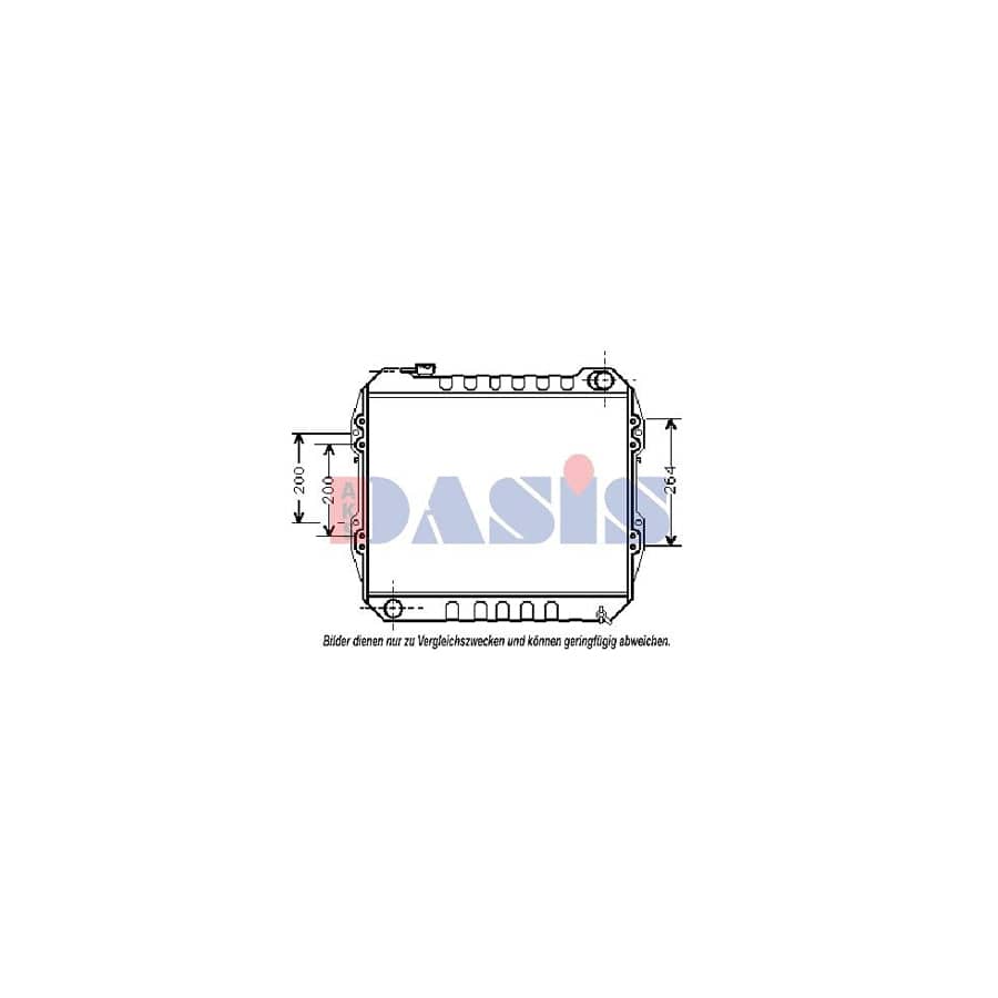 AKS Dasis 213090N Engine Radiator for Toyota 4Runner (_N1_)