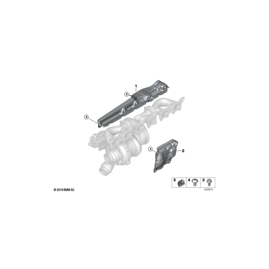 Genuine BMW Mini 07119904134 F26 F31 Hex Bolt M8X12-8.8-ZNS3 (Inc. M140iX) | ML Performance US Car Parts