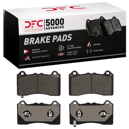 DFC 21-25 Ford Mustang Mach-E Front 5000 Advanced Low Metallic Brake Pads