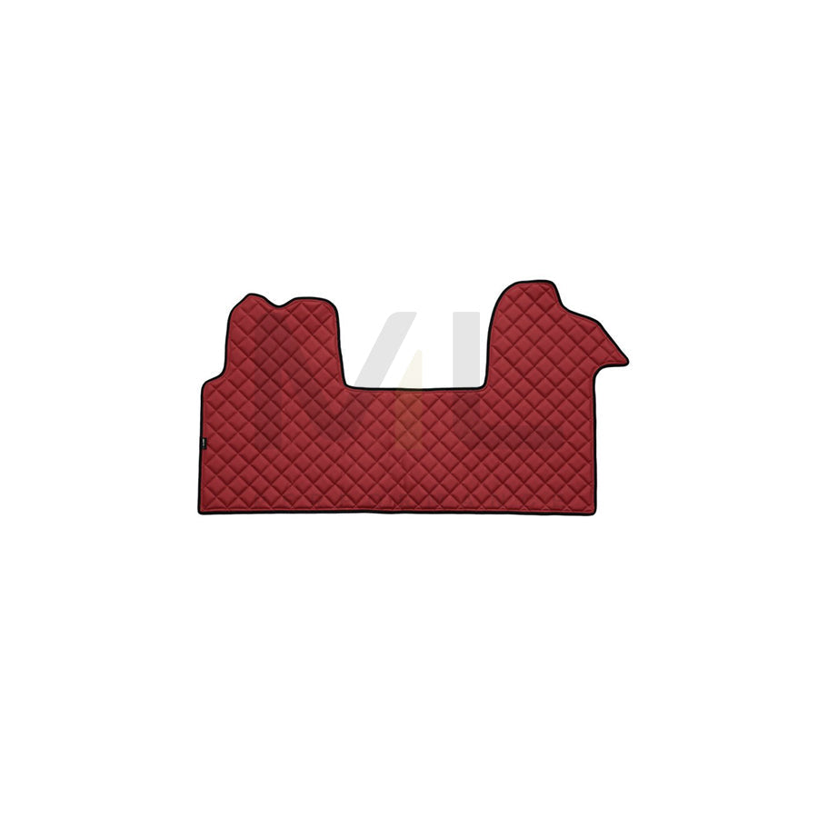 F-CORE GL02 RED Floor mat set for RENAULT MASTER Leatherette, Quantity: 1, Red