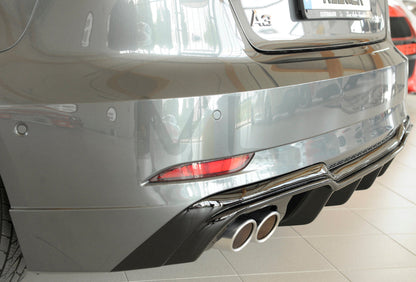 Rieger 00088180 Audi 8V A3 Rear Diffuser 7 | ML Performance UK Car Parts