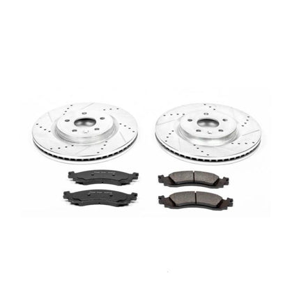 PowerStop Power Stop 2010 Ford Taurus Front Z23 Evolution Sport Brake Kit