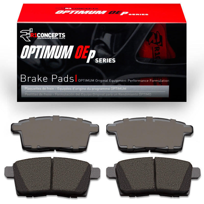 R1 Concepts R1 07-15 Ford Edge Rear R1 Optimum OE Brake Pads
