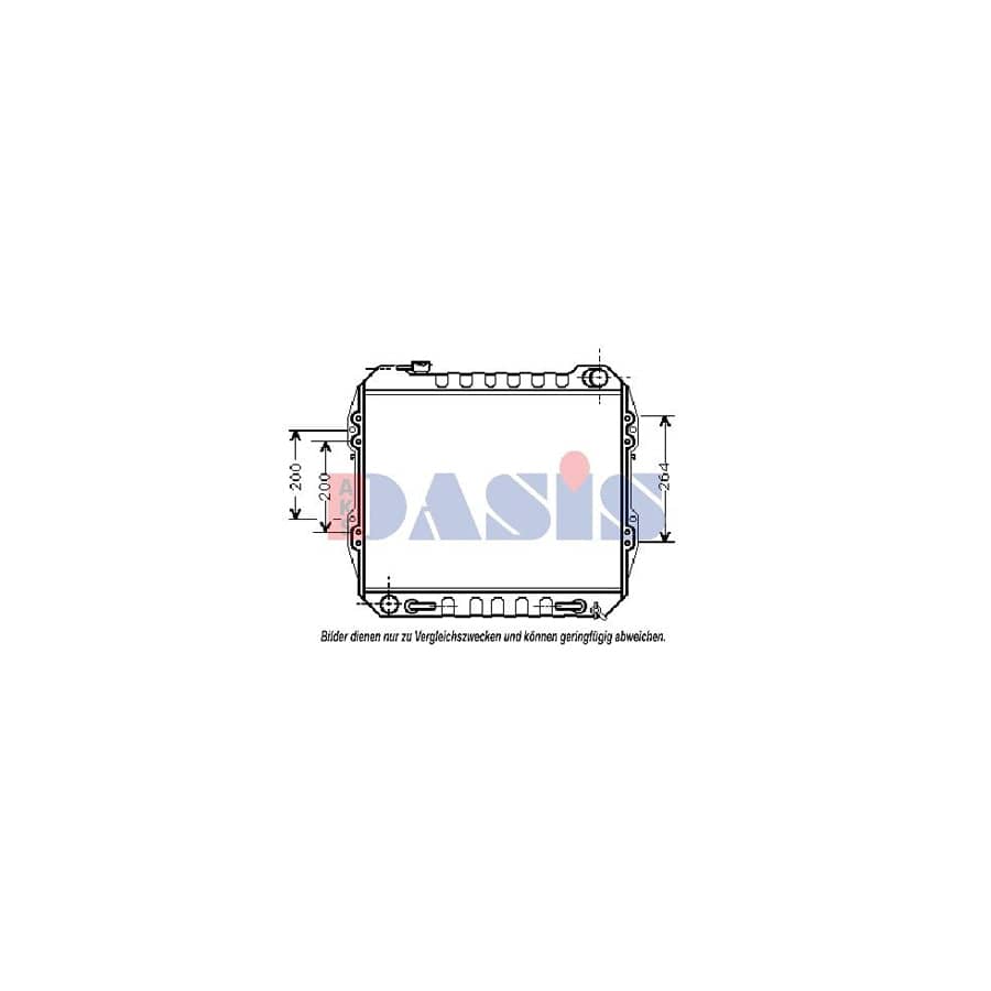 AKS Dasis 213100N Engine Radiator for Toyota 4Runner (_N1_)
