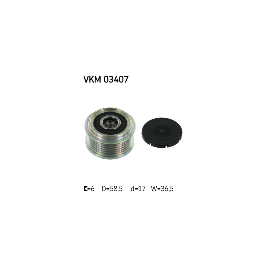 Skf Vkm 03407 Alternator Freewheel Clutch | ML Performance US Car Parts